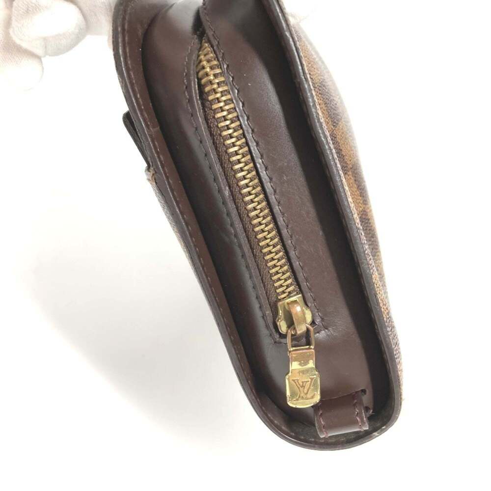 LOUIS VUITTON Brown Damier Canvas Pouch - Picture 7 of 15